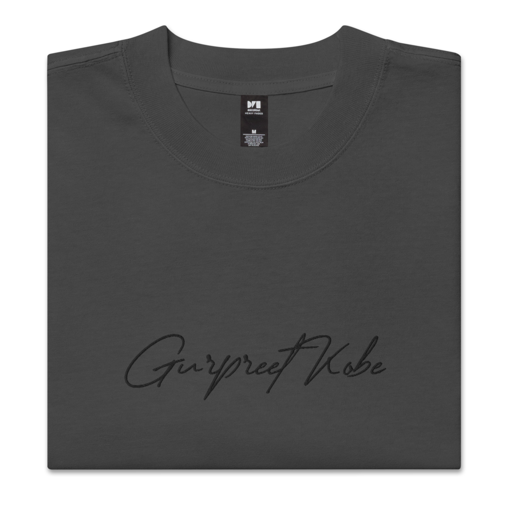 Signature Oversized Faded T-shirt