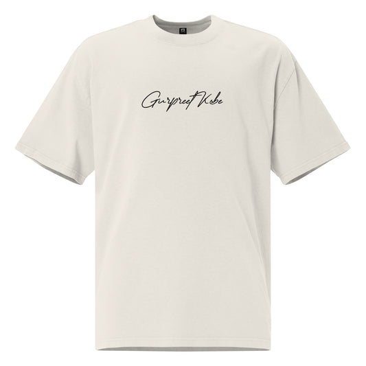 Signature Oversized Faded T-shirt