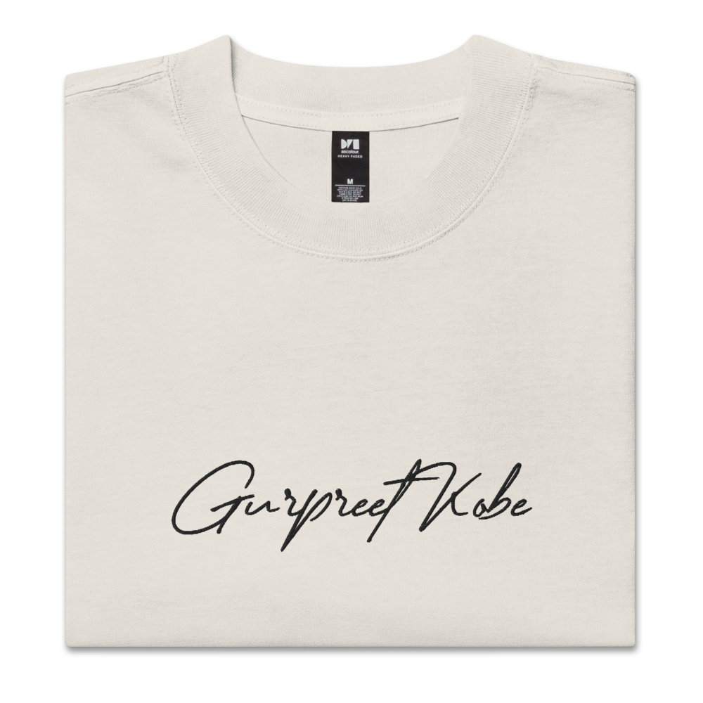 Signature Oversized Faded T-shirt