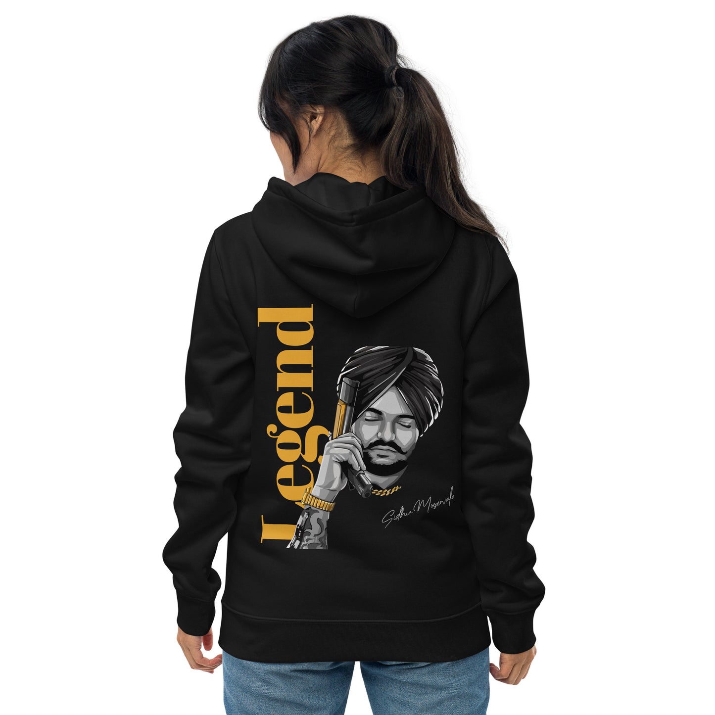 Sidhu Moosewala Legend Unisex Essential Eco Hoodie