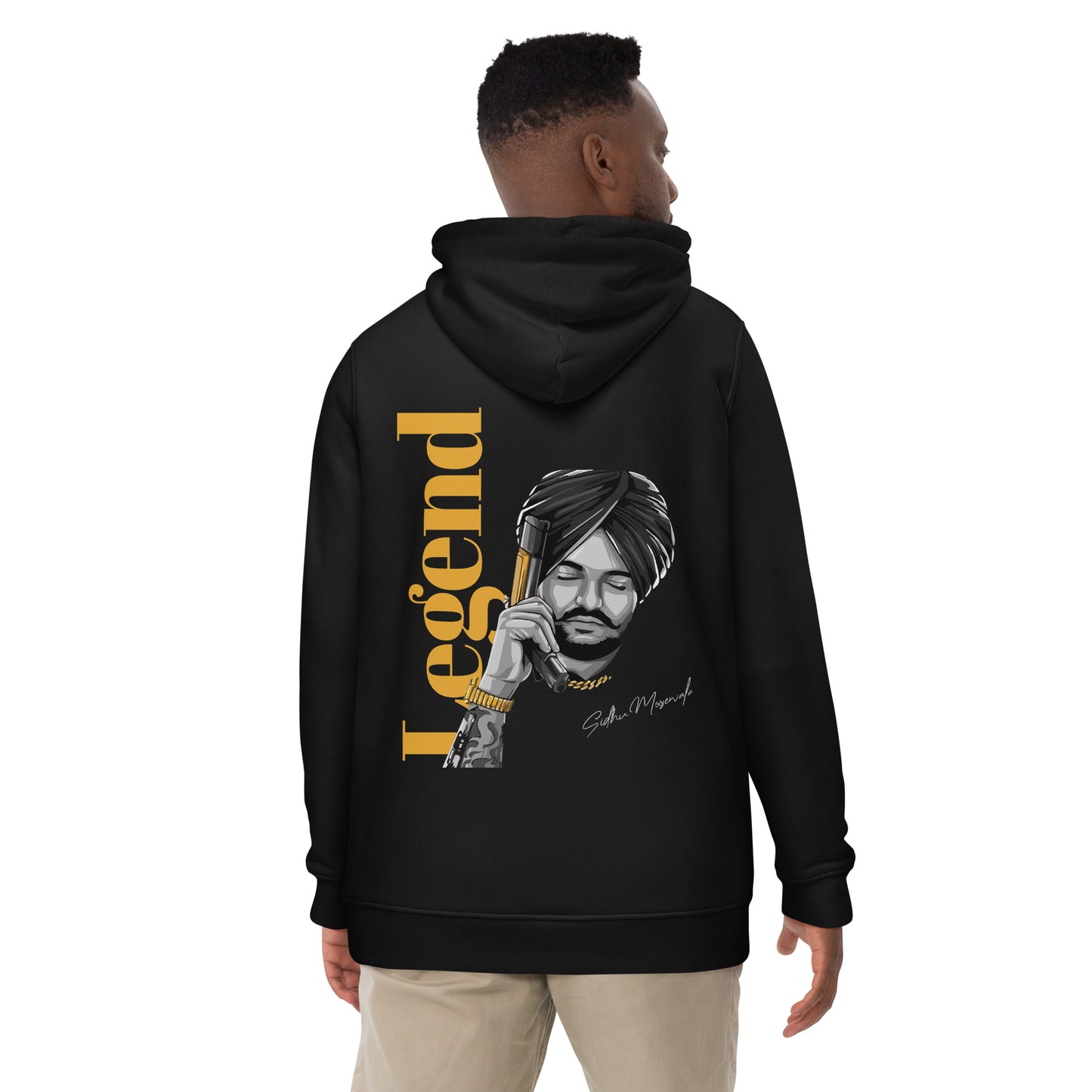 Sidhu Moosewala Legend Unisex Essential Eco Hoodie