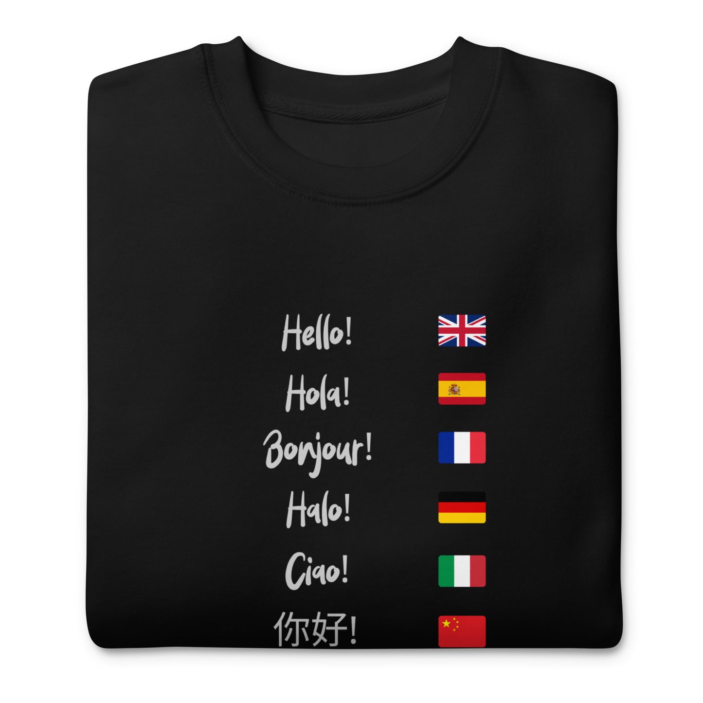 Global Greetings Premium Sweatshirt