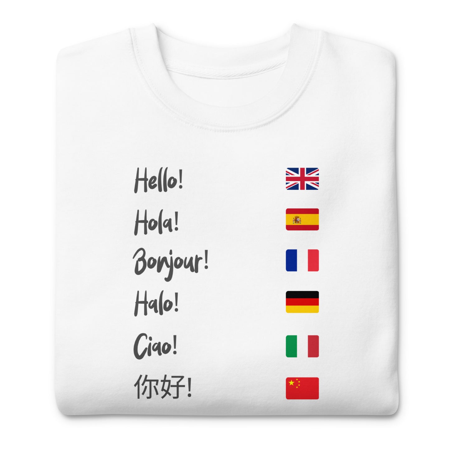 Global Greetings Premium Sweatshirt